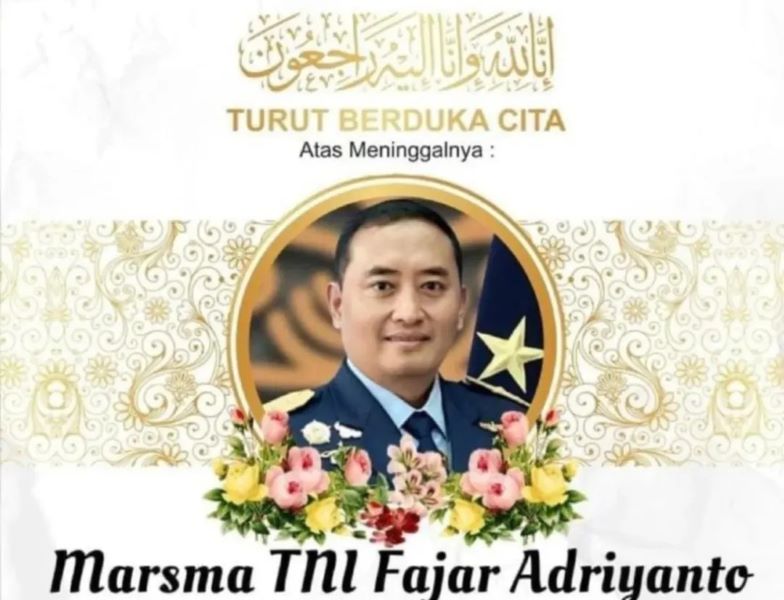Profil Marsma Fajar Adrianto (Instagram Erdiansyah)
