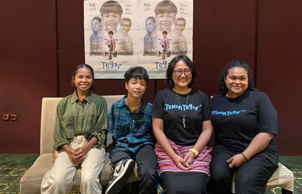 Pemeran dan Sutradara Film Tegar dan Teman Tegar (Foto Kyy)