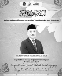 Kadisnakertrans Jabar Teppy Wawan Dharmawan Meninggal Dunia