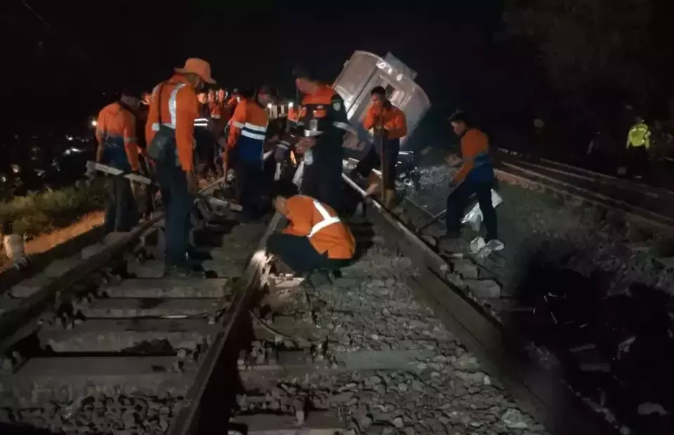 Tim KNTK Turun Telusuri Anjloknya KA Argo Bromo