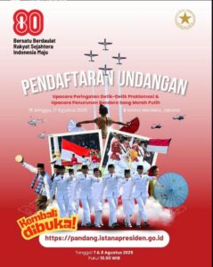 Cara Cepat Daftar Upacara 17 Agustus di Istana