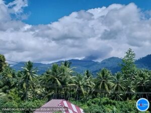 Gunung Dukono Erupsi Kolom Abu Mencapai 300 Meter