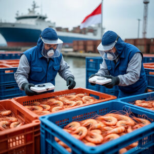 Udang Terpapar Zat Radioaktif