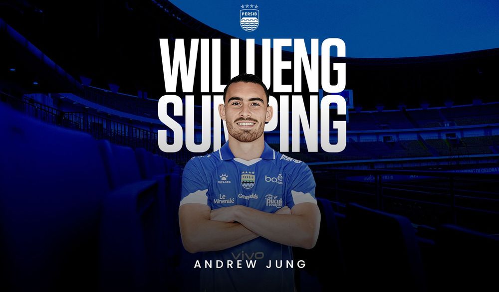Andrew Jung Resmi Gabung Persib Bandung