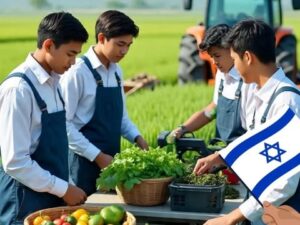 Mahasiswa magang di Israel