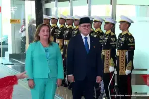 prabowo terima kunjungan presiden peru
