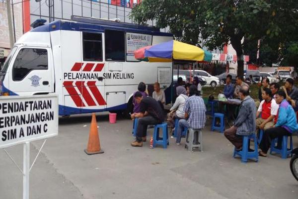 sim keliling bandung