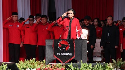 Megawati upacara kemerdekaan