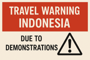 travel warning ke indonesia