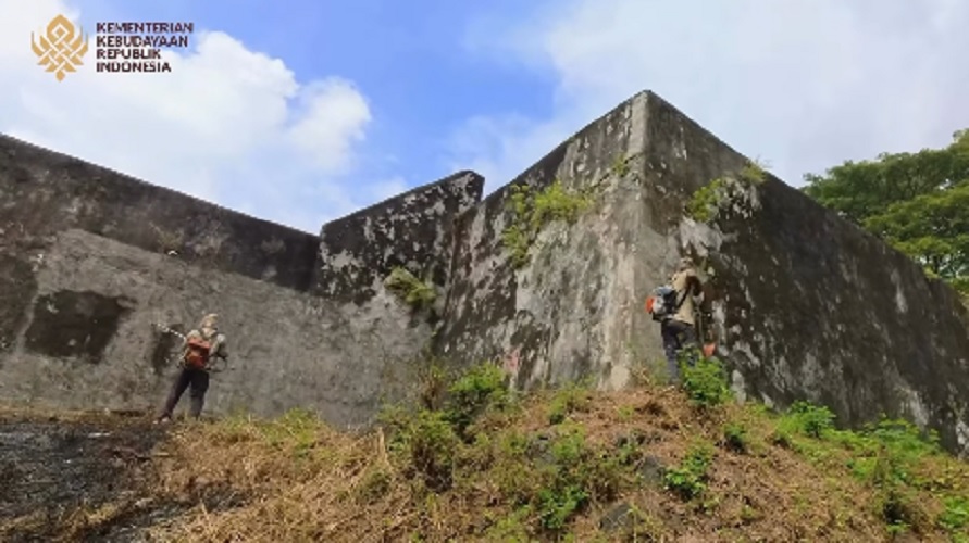 Benteng Oranje Ternate (Dok Kemenbud RI)