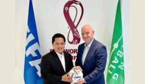 Erick Thohir Dapat Ucapan Selamat dari Presiden FIFA