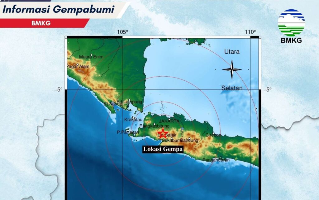 BMKG: Dua Kali Gempa Susulan Guncang di Sukabumi