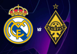 Kairat Almaty vs Real Madrid
