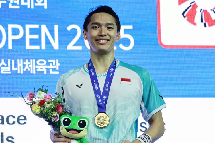 Juara Korea Open Jonathan Christie