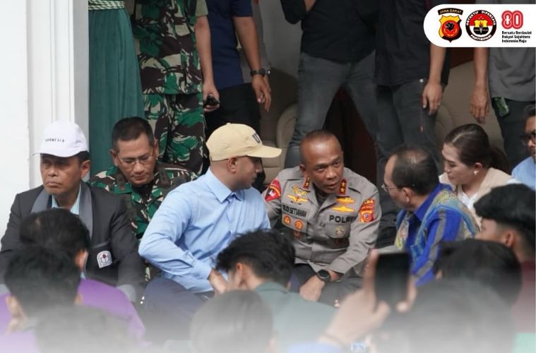 Polda Jabar mahasiswa aksi anarkis dibebaskan