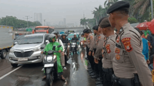 Pengamanan Demo Ojol