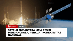 Satelit Nusantara Lima Resmi Mengangkasa, Perkuat Konektivitas Nasional