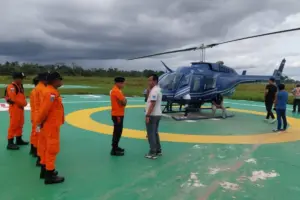 Helikopter Intan Angkasa PK-IWS Jatuh