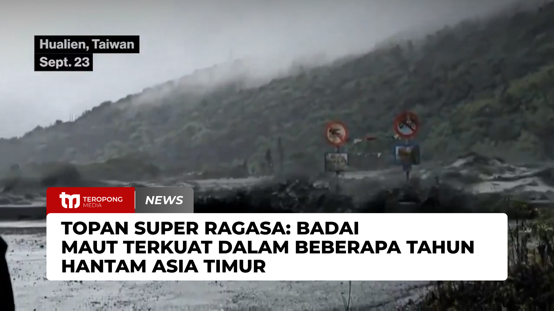 Topan Super Ragasa: Badai Maut Terkuat dalam Beberapa Tahun Hantam Asia ...