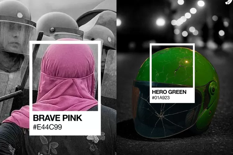 Brave Pink Hero Green