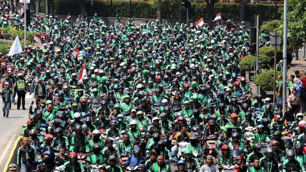 Titik Demo Ojol Hari ini
