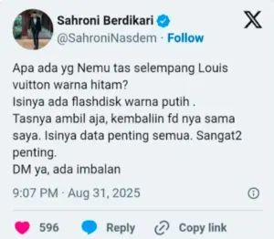 flashdisk putih sahroni