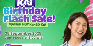 flash sale KAI RP 80.000