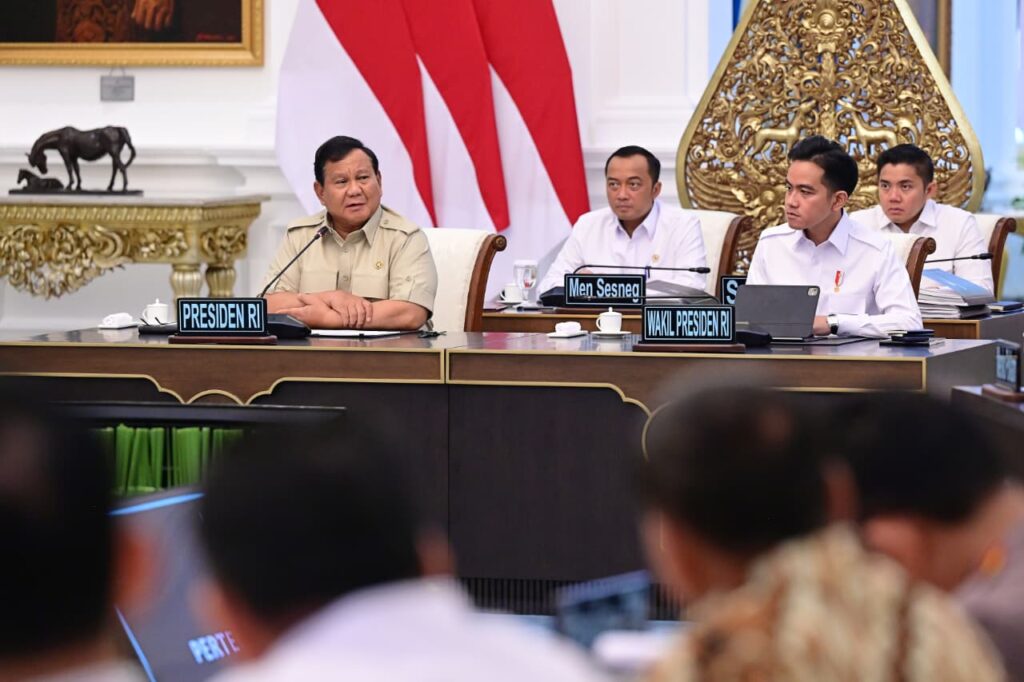 reshuffle kabinet merah putih