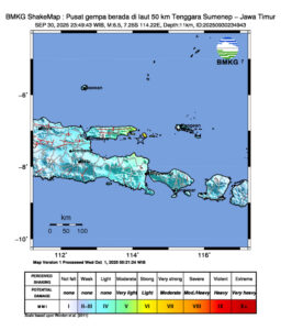 Gempa Guncang Sumenep