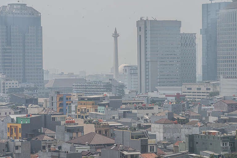 udara jakarta terburuk di dunia