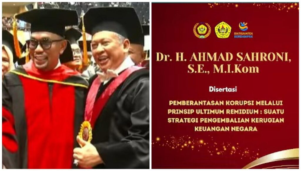 sahroni wisuda