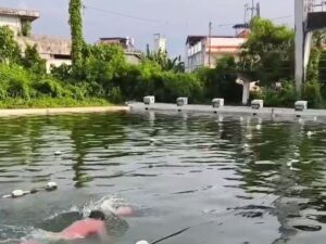bahaya kesehatan Kolam renang KONI Manado ( Instagram @ragamsulut.id)