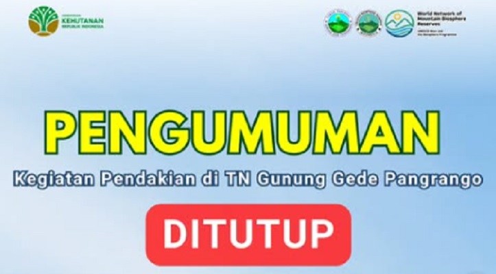Pendakian Gunung Gede Pangrango Ditutup (Dok BB TNGGP)