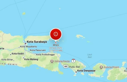 Gempa Guncang Sumenep Magnitudo 6,5