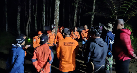 Pendaki Jatuh di Lembah Gunung Burangrang Bandung Barat
