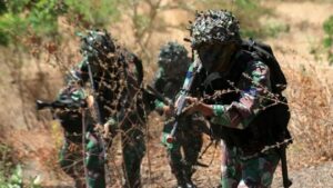 TNI latihan di natuna
