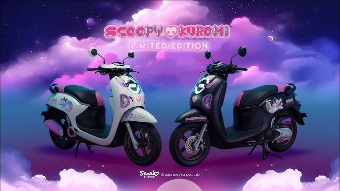 honda scoopy kuromi (2)
