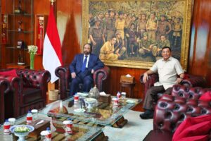menhan bertemu parpol