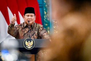 satu tahun pemerintahan prabowo