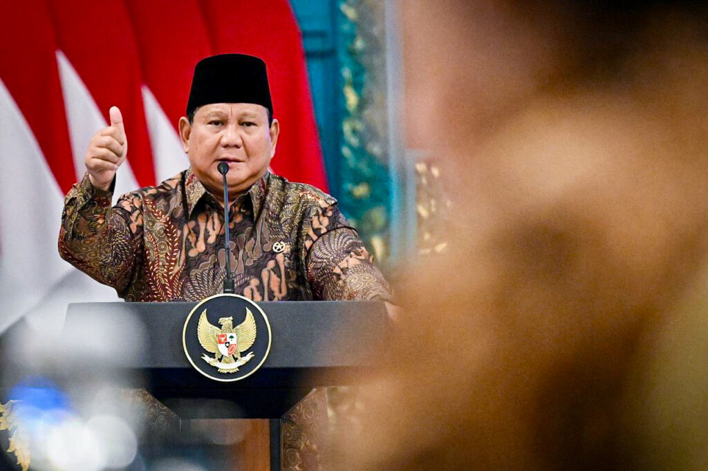 satu tahun pemerintahan prabowo