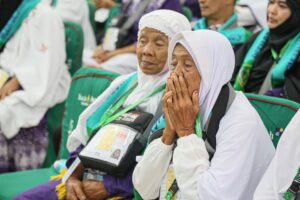 jemaah haji. war ticket haji
