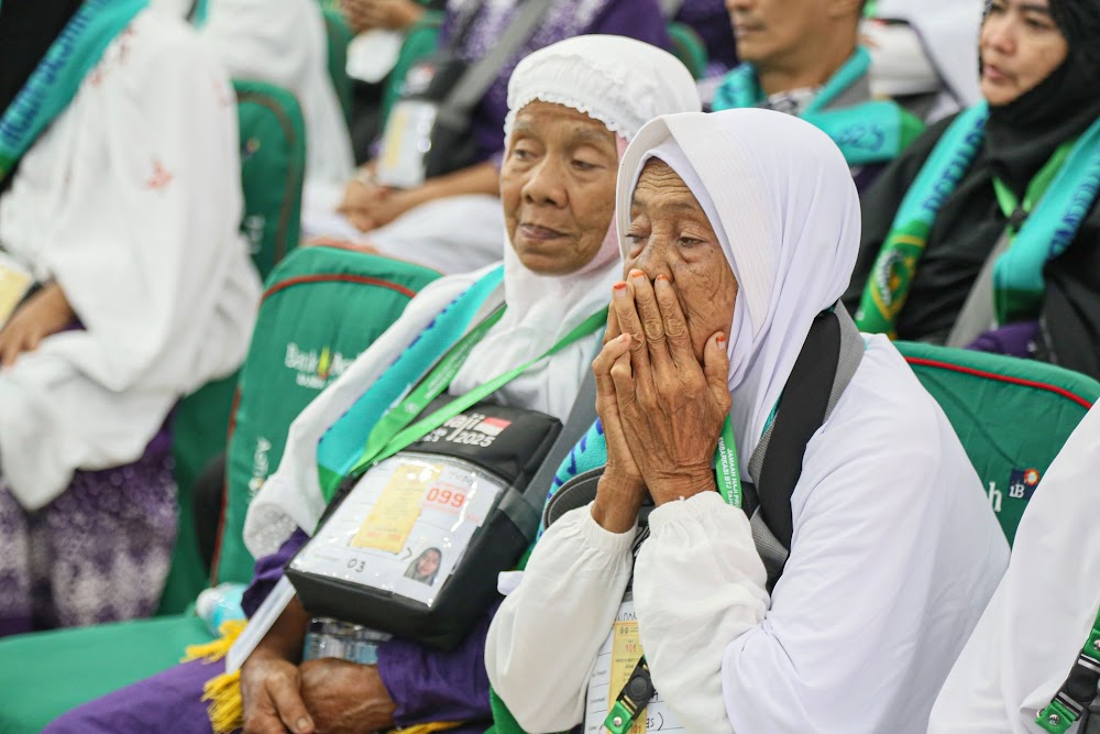 jemaah haji. war ticket haji