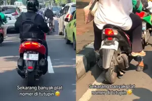 plat nomor ditutup operasi zebra