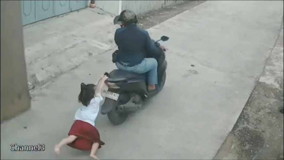 bocah SD diseret