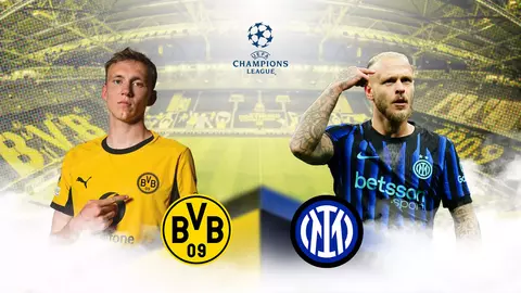 prediksi skor Dortmund vs Inter