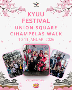 Jadwal dan Line Up Lengkap Kyuu Festival 2026 di Ciwalk Bandung