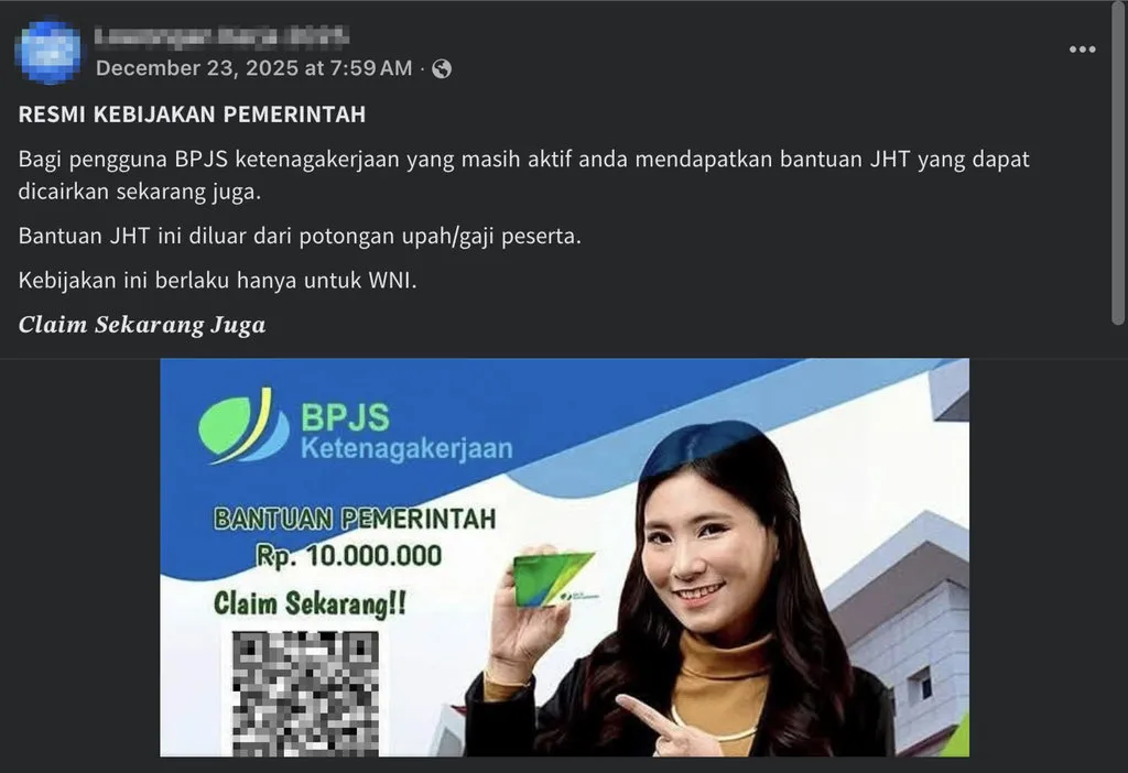 klaim jht peserta aktif
