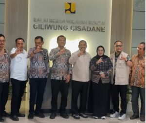 Akhmad Marjuki Bersama Pansus XI Kunjungi BBWS Ciliwung - Cisadane di Jakarta