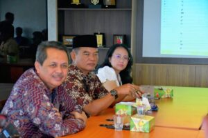 Christin Novalia Simanjuntak Kunjungi Dispabud Kota Bekasi