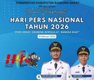 Hari Pers Nasional 2026, Diskominfotik KBB Tegaskan Pers Mitra Strategis Pembangunan AMANAH